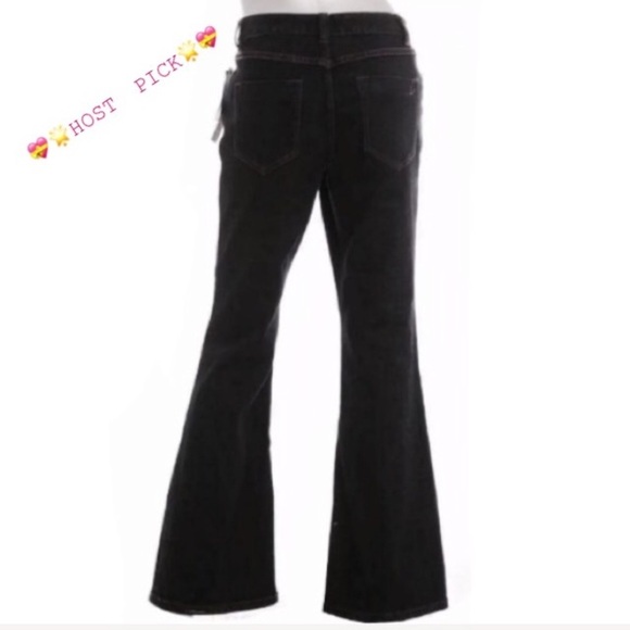 50% OFF! NWT $70 INC. Flare Jeans Sz 4 (28) LONG Inseam 33” Dark Wash - Picture 2 of 12
